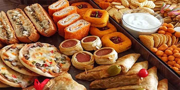 غذای لقمه ای برای مدرسه و تولد