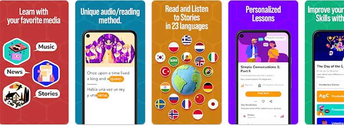 اپلیکیشن Beelinguapp