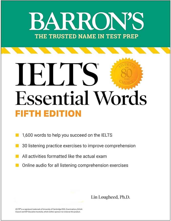 کتاب "Barron’s Essential Words for the IELTS"