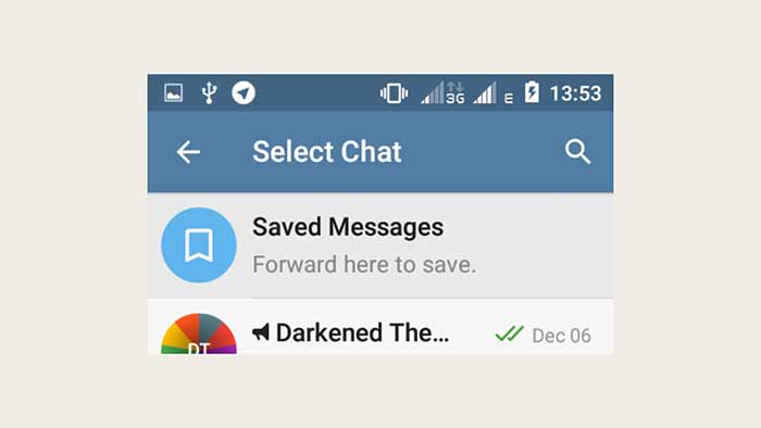 دسترسی به فضای ابری تلگرام