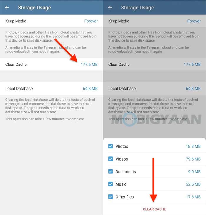 آزادسازی فضای گوشی