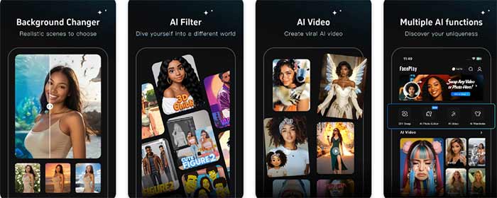 اپلیکیشن Faceplay: Video & Photo Editor