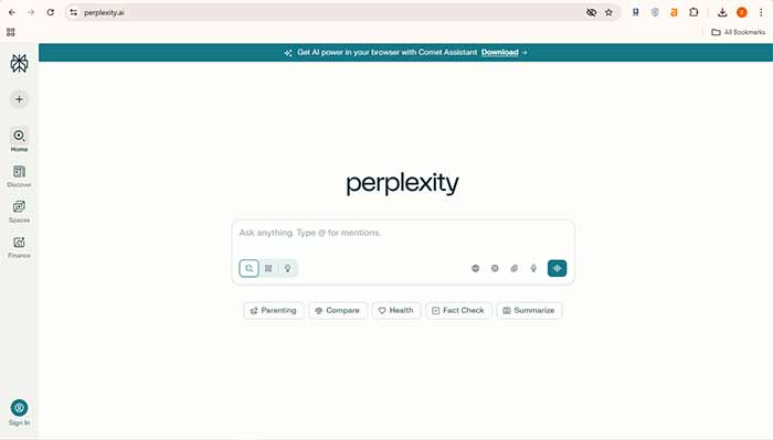 سایت Perplexity.ai – پرپلکسیتی